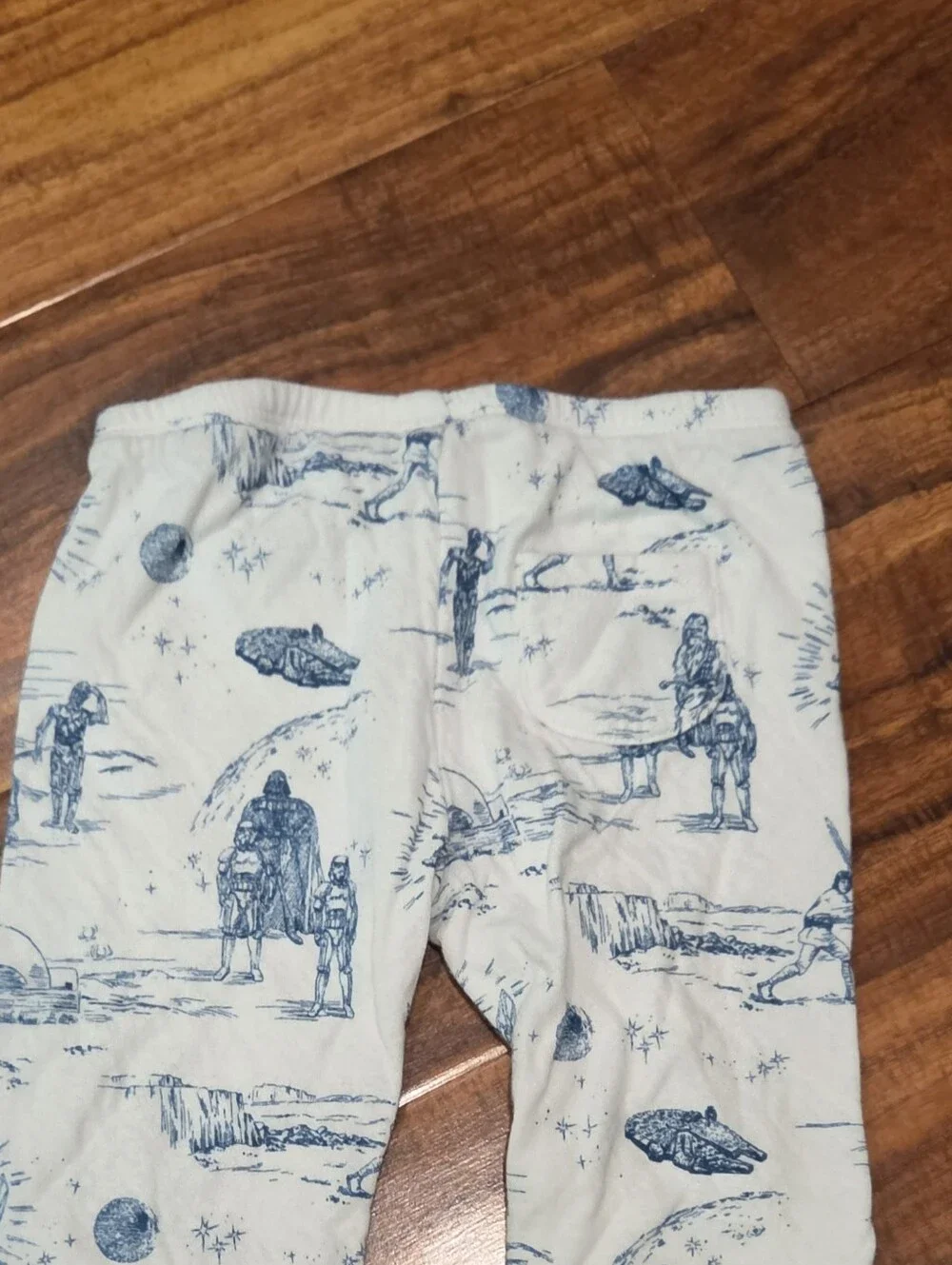 Janie and Jack x Disney EUC 12-18 Months Star Wars Bodysuit and Pants Set